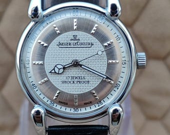 Vintage Jaeger-LeCoultre 17 jewels Manual Winding Swiss Made Mens's Watch