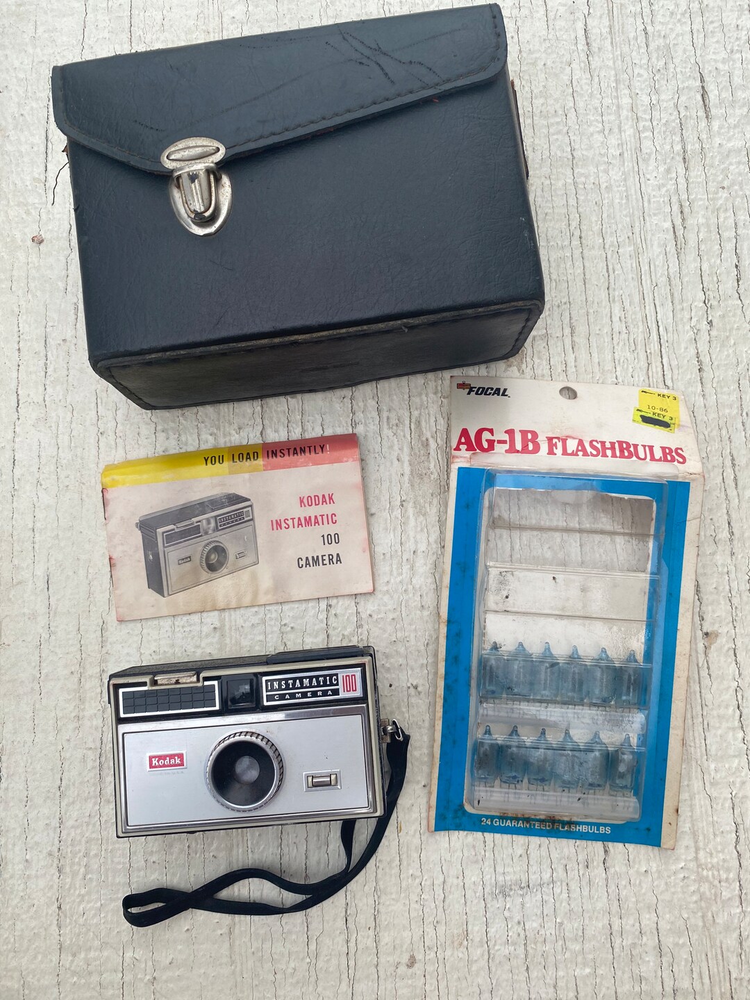 Vintage Kodak Instamatic Camera 100- Vintage Camera, With Original