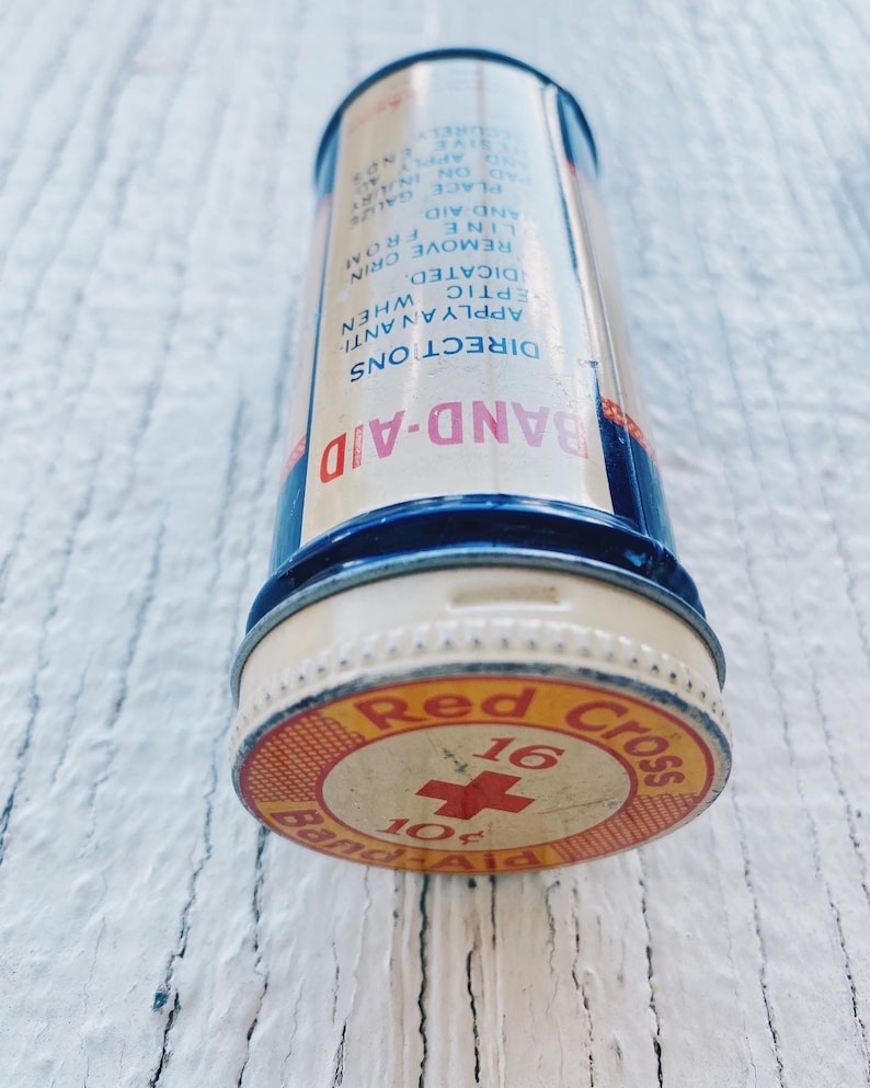 Vintage Medical Tins Bandaid Tin BFI Tin Sentinel Tin Etsy