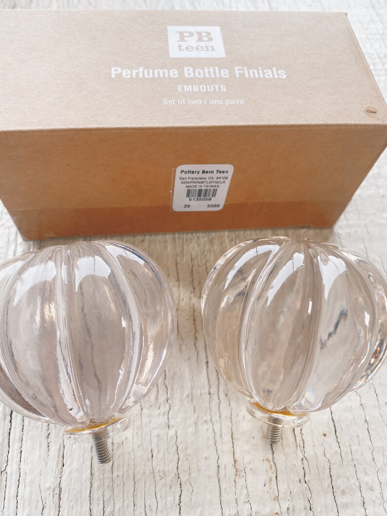 Finials Curtain Rod Embouts Hardware, Drawer Handle, Handles, Drawer Pull, Knob, Glass Knob