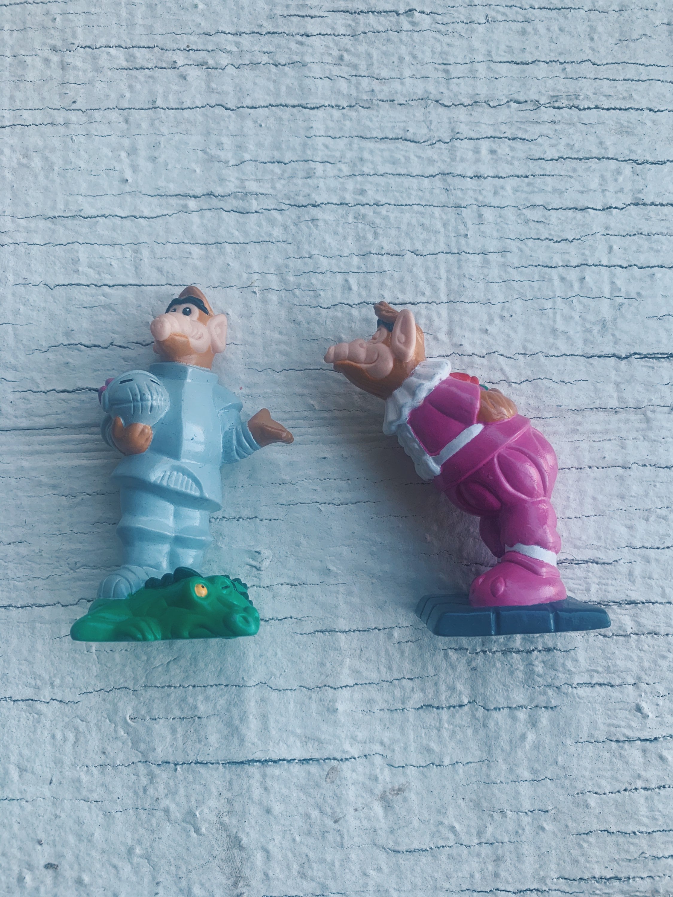 Vintage Alf Fast Food Toy, Allen, Knight Alf and Sleeping Beauty