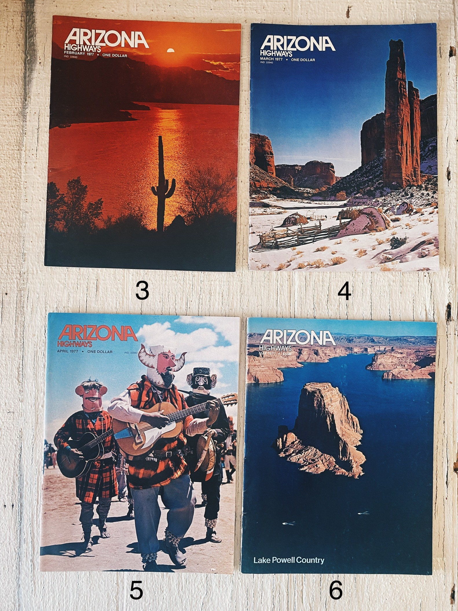 Vintage Arizona Highways Magazine- 1970s, Travel, Explore, History