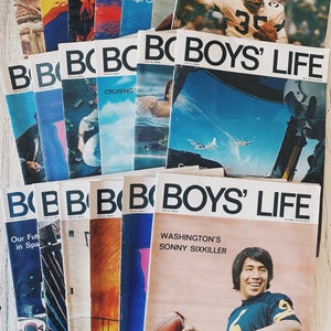 Vintage Boys Life Magazine for all boys, 1970s, Coca Cola ad 7up ad, Pepsi cola ad, boy magazine vintage animal, Boy Scouts, Daisy air rifle