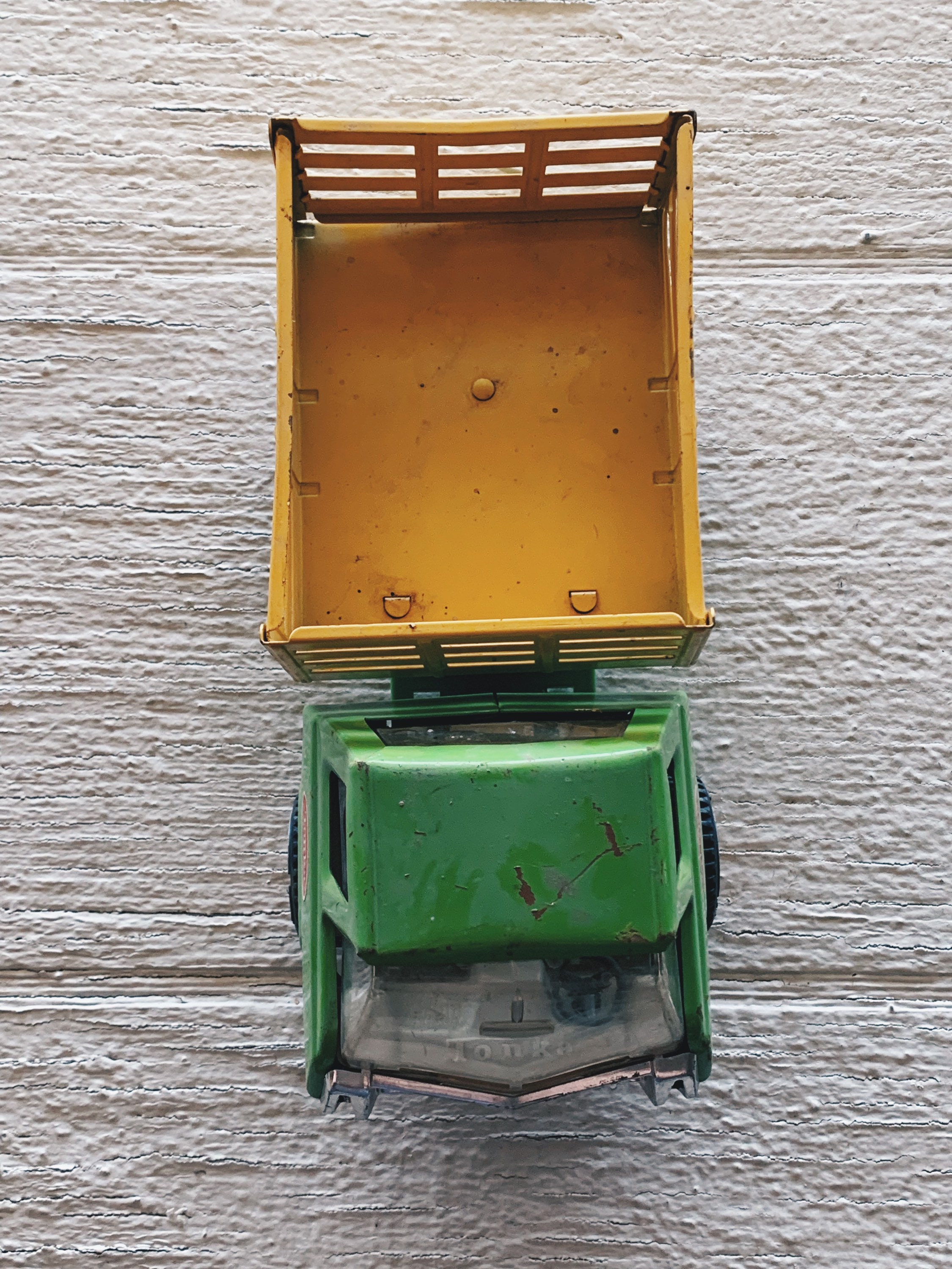 Vintage Großer Tonka Lkw gelb und grün Kipper Bauernhof LKW | Etsy