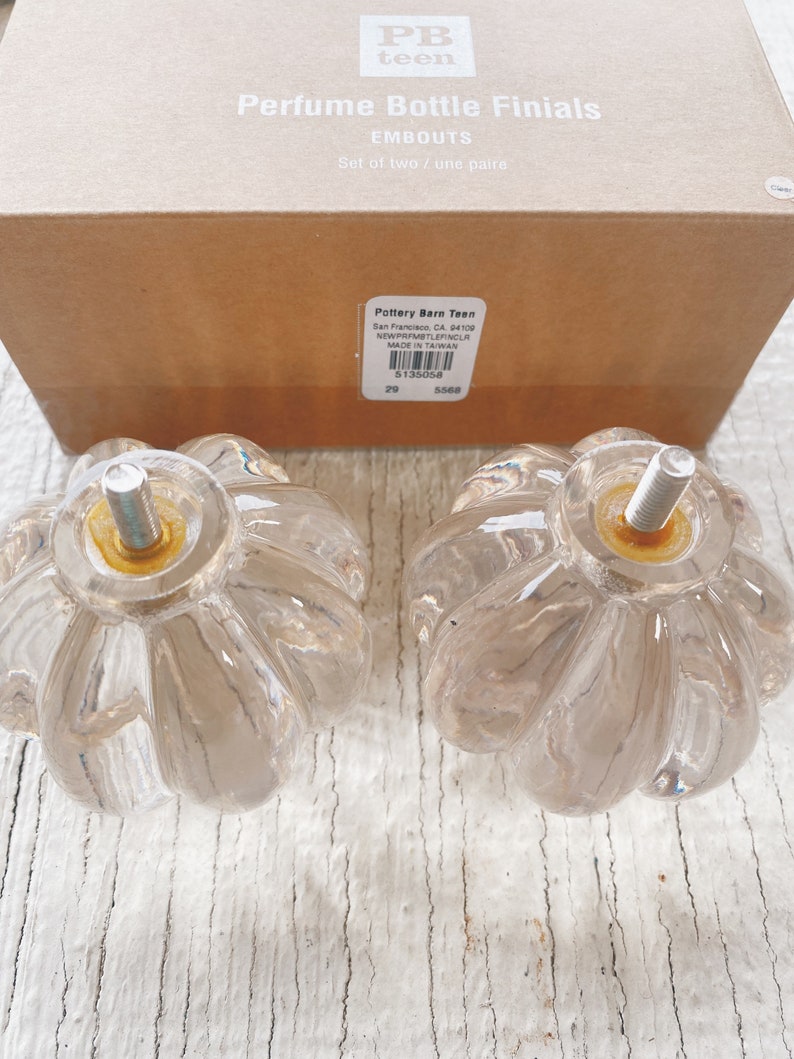 Finials Curtain Rod Embouts Hardware, Drawer Handle, Handles, Drawer Pull, Knob, Glass Knob