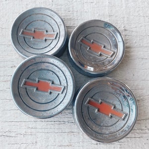 Vintage Chevy Van Horn steering cap, 1960-1965 Chevy Van Chevy steering button Chevy Van emblem, vintage car parts, vintage Chevy part