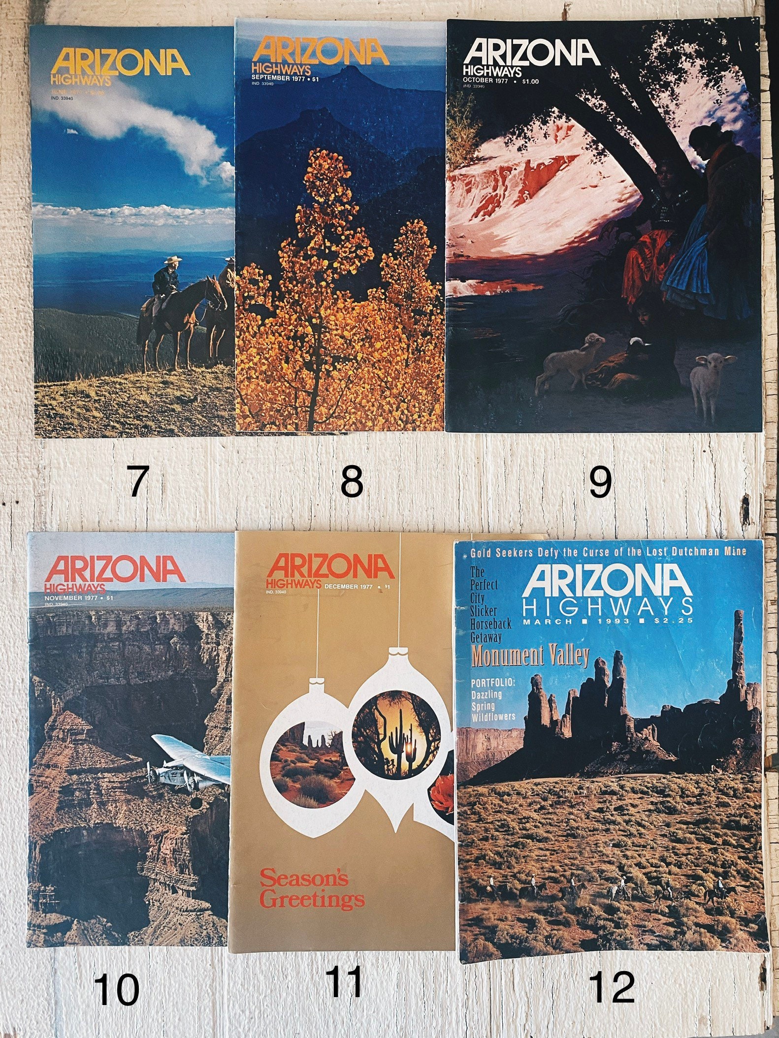 Vintage Arizona Highways Magazine- 1970s, Travel, Explore, History