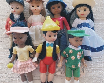 Vintage Madame Alexander Collection Dolls, Mcdonald's Toys Tin Man
