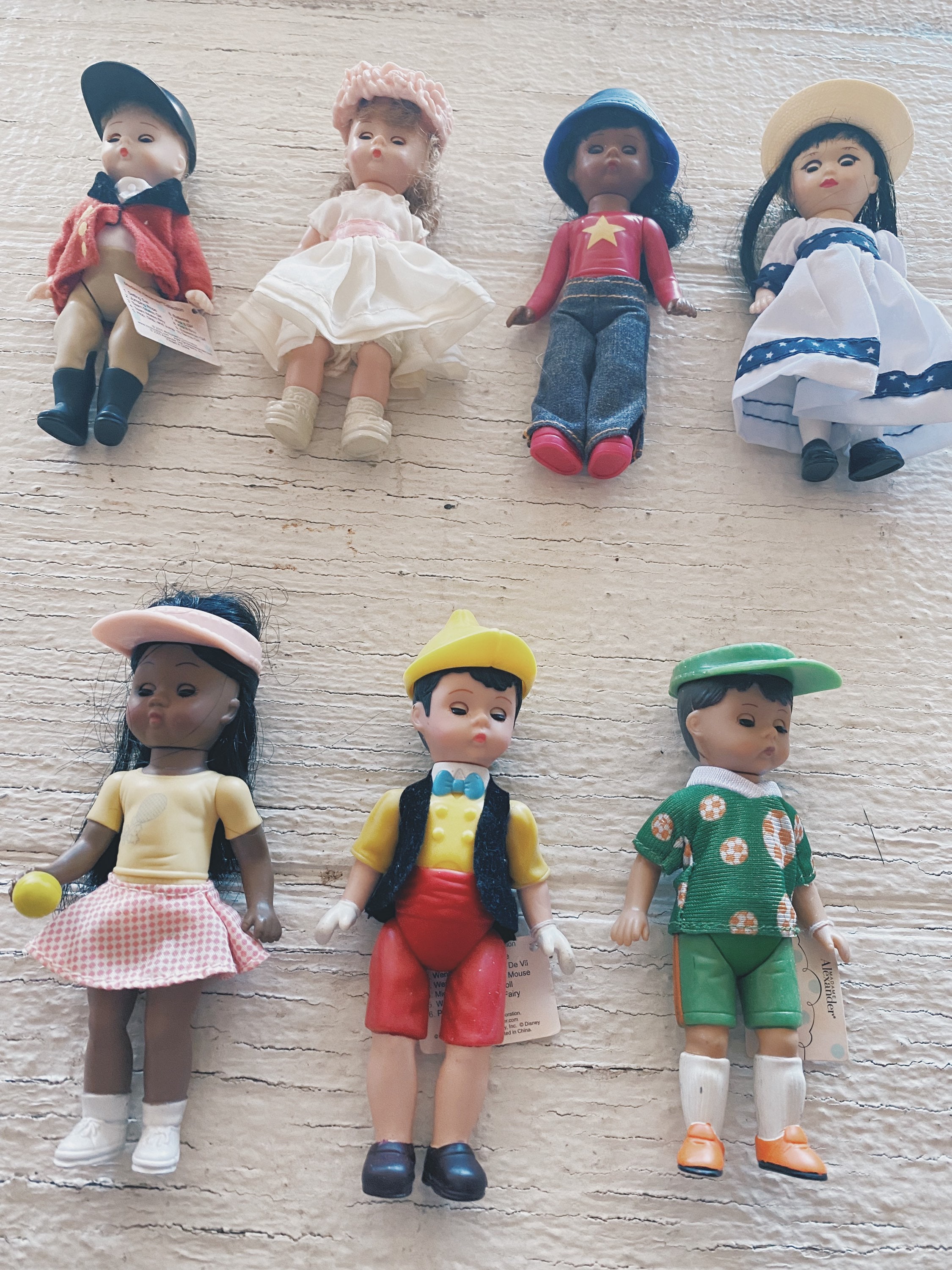 Vintage Madame Alexander Collection Dolls, Mcdonald's Toys Tin Man