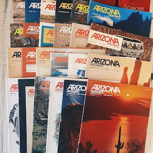 Vintage Arizona Highway Magazine - Etsy