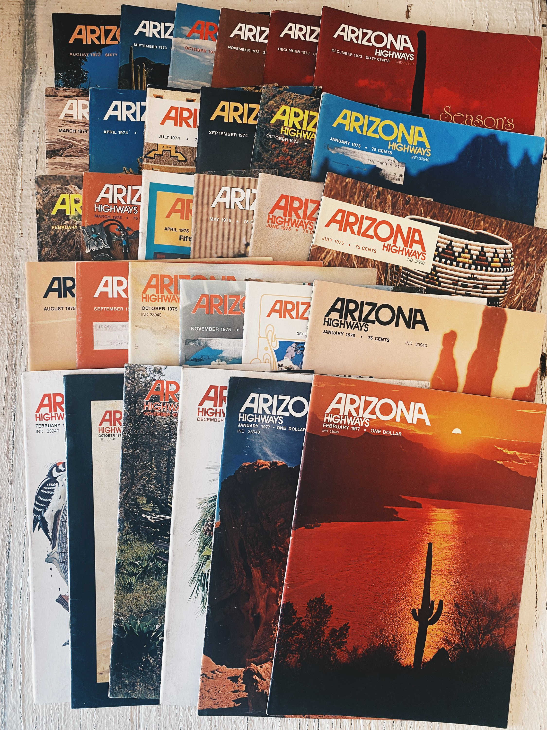 ARIZONA HIGHWAYS 1973年 1年分 アリゾナ 雑誌 アメリカ ARIZONA HIGHWAYS 1973年 1年分 アリゾナ 雑誌 アメリカ - メルカリ