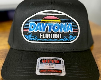 Gorra snapback con temática de NASCAR del Daytona International Speedway, color negro Otto - Daytona, Florida