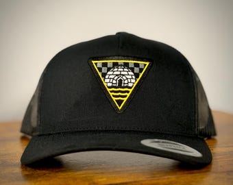 Gorra snapback "Igloo" de los Pittsburgh Penguins, estilo parche de la tercera camiseta de la NHL