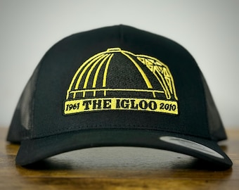 Gorra snapback homenaje al Mellon Arena de los Pittsburgh Penguins "The Igloo" de la NHL