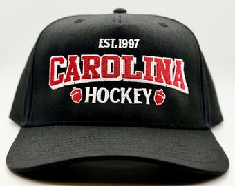 Carolina Hockey EST. 1997 Embroidered Otto Snapback Hat | Hurricanes NHL