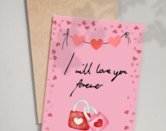 Valentines Card printable
