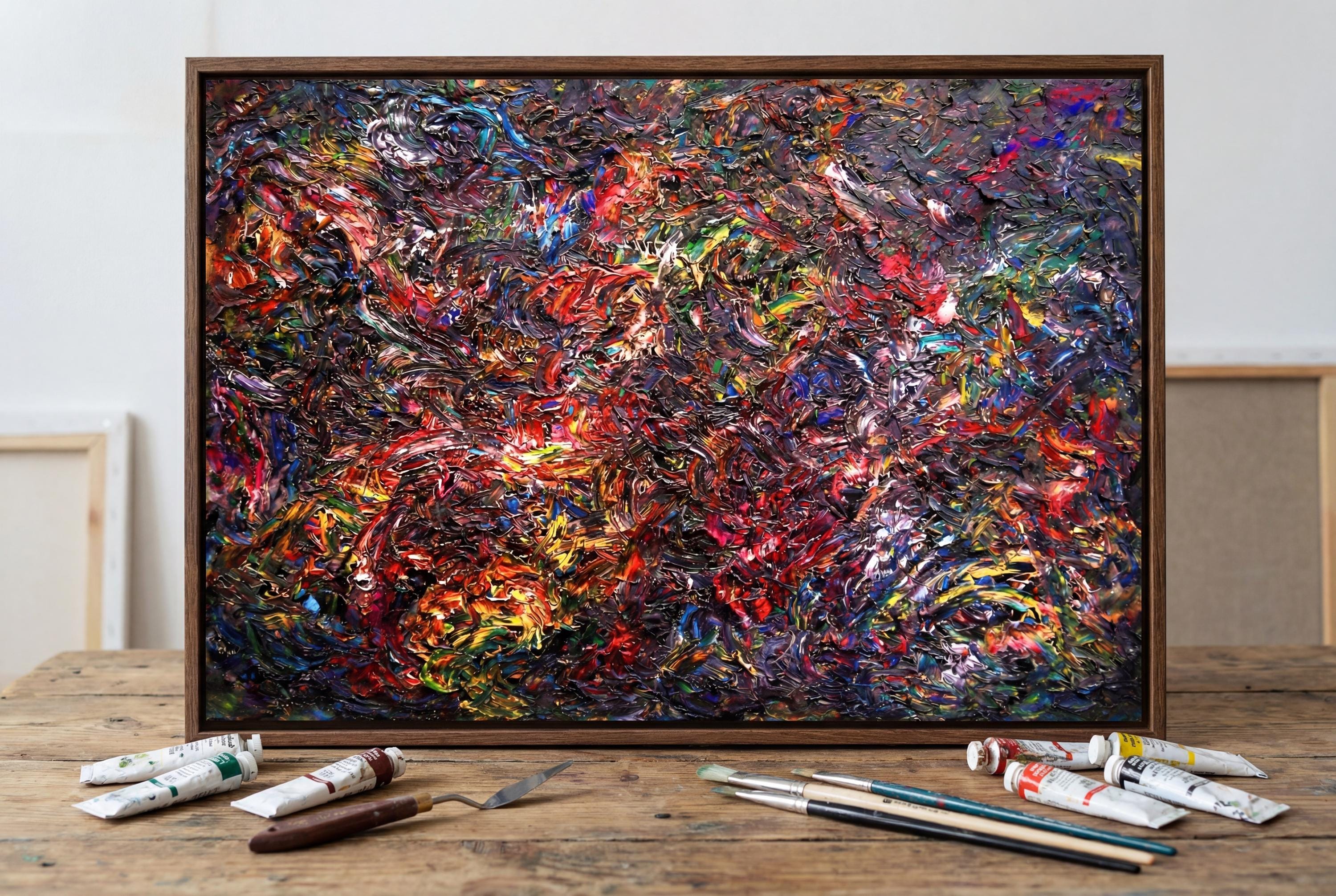 Chaotic Painting - Etsy Canada