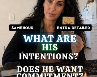 What Are His Intentions | Does He Want A Relationship | Same Hour Tarot Reading