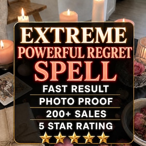 Powerful Regret Spell | Awaken Hidden Feelings, Apology Energy & Reconciliation | SAME DAY Casting | Encourage Deep Remorse