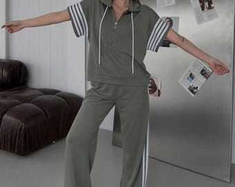 Premium relax-fit trainingspak | Casual loungeset voor dames