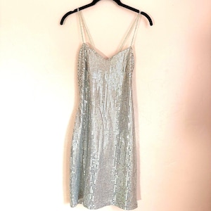 Sequin Mini Dress Vintage - Etsy