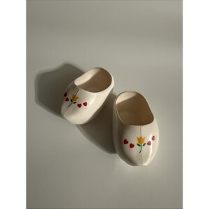 Vintage 1985 Cabbage Patch Kids Holland Dutch Clogs Tulip Shoes CPK Coleco