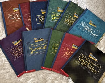 Spy University Trainee Handbook Series Softcover Books Scholastic Lot of 11