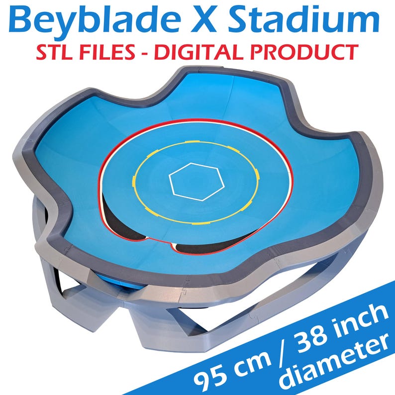Digital STL Files - Beyblade X Stadium