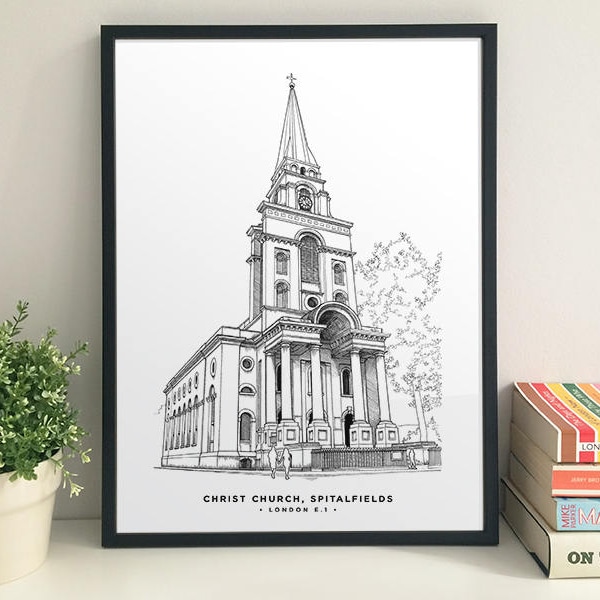 Christ Church Spitalfields, London giclee print