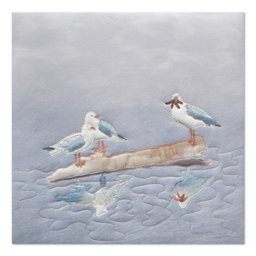 A Moment to Reflect Fabric Art Print - Etsy