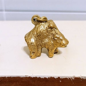 New Vintage Brass Bears Mating Keychain FREE SHIPPING New Vintage Brass Bears Mating Keychain FREE SHIPPING