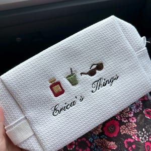Resefodral, specialbroderi, välj dina EGNA IKONER