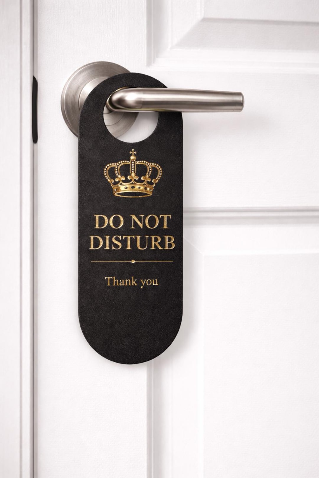 Luxury Black & Gold Do Not Disturb Door Hanger (digital Download) - Etsy
