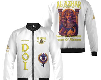 Chaqueta bomber 3D multicolor con nombre personalizado DOI Daughters Of Isis Echoes of the Nile AEAONMS Tallas S-5XL