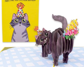 Pop-Up Birthday Card, 3D