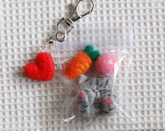 Portachiavi Gyu Gyu, regalo per gli amanti dei gatti