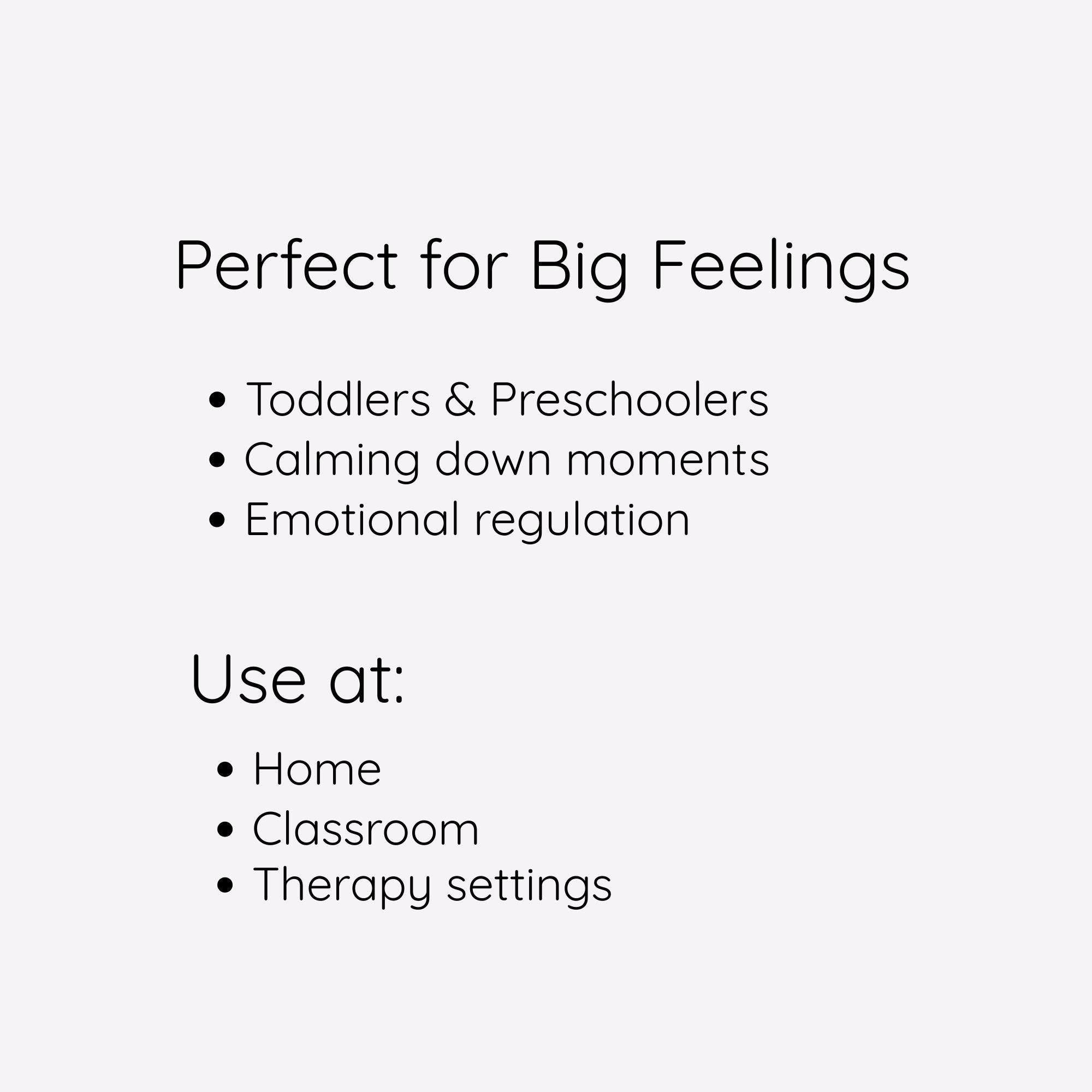 Kids Affirmation Cards Printable | Big Feelings Calm Down Cards for ...