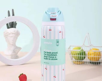 Cherry Owala 32oz Flasche