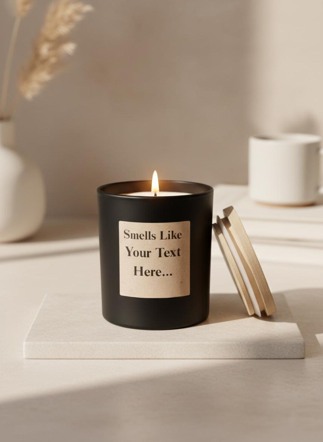 Personalized "smells Like" Candle – Custom Soy Wax Gift (8oz) - Etsy