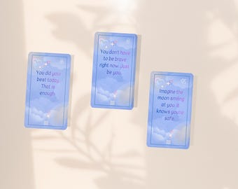 Kids Bedtime Affirmation Cards • Calming Night Routine (Printable Deck)