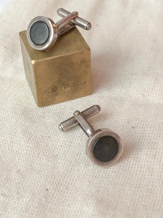 1968 aarikka sterling silver hallmarked cufflinks… - image 3