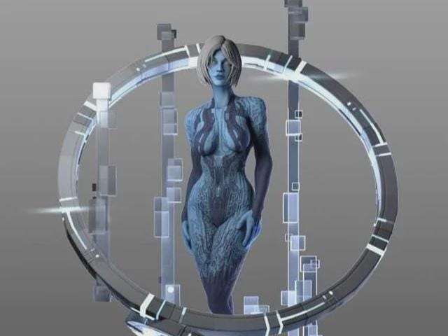 Cortana. FDM/12k. Self-assembly. 2000G Durable. Mixed selection for professional appearance. Halo memo.