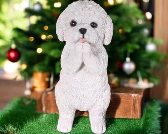 Resin Dog Statue, Home and Garden Ornament