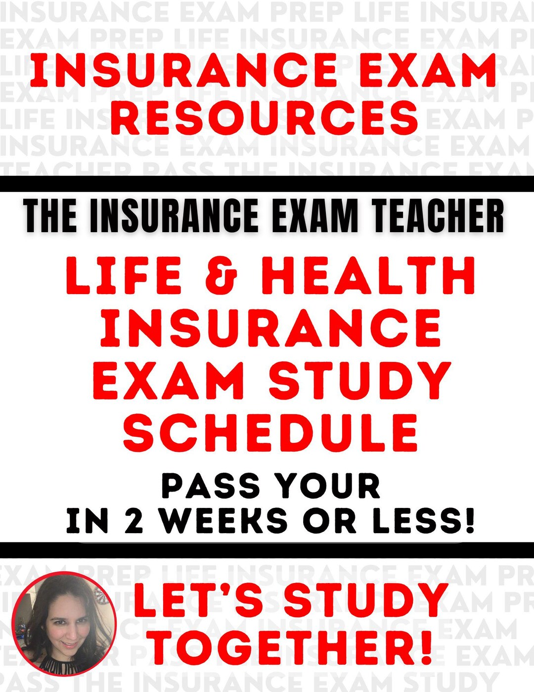 Insurance Exam Study Schedule | Pass Your Life & Health Insurance Exam ...