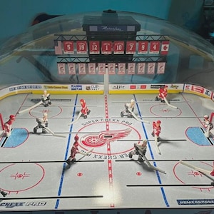 Detroit Red Wings CHEXX Mini Stanley Cup & Retired Banners + 2 RAFTERS KIT Fedorov