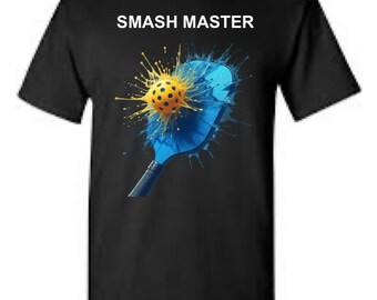 Smash Master Pickleball T-Shirt | Personalized Unisex Tee