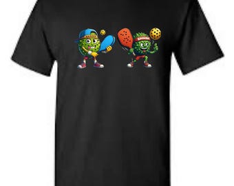 Custom Pickleball T-Shirt | Funny Banger and Smash Unisex Tee