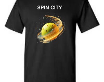 Spin City Pickleball T-Shirt | Funny Personalized Gift