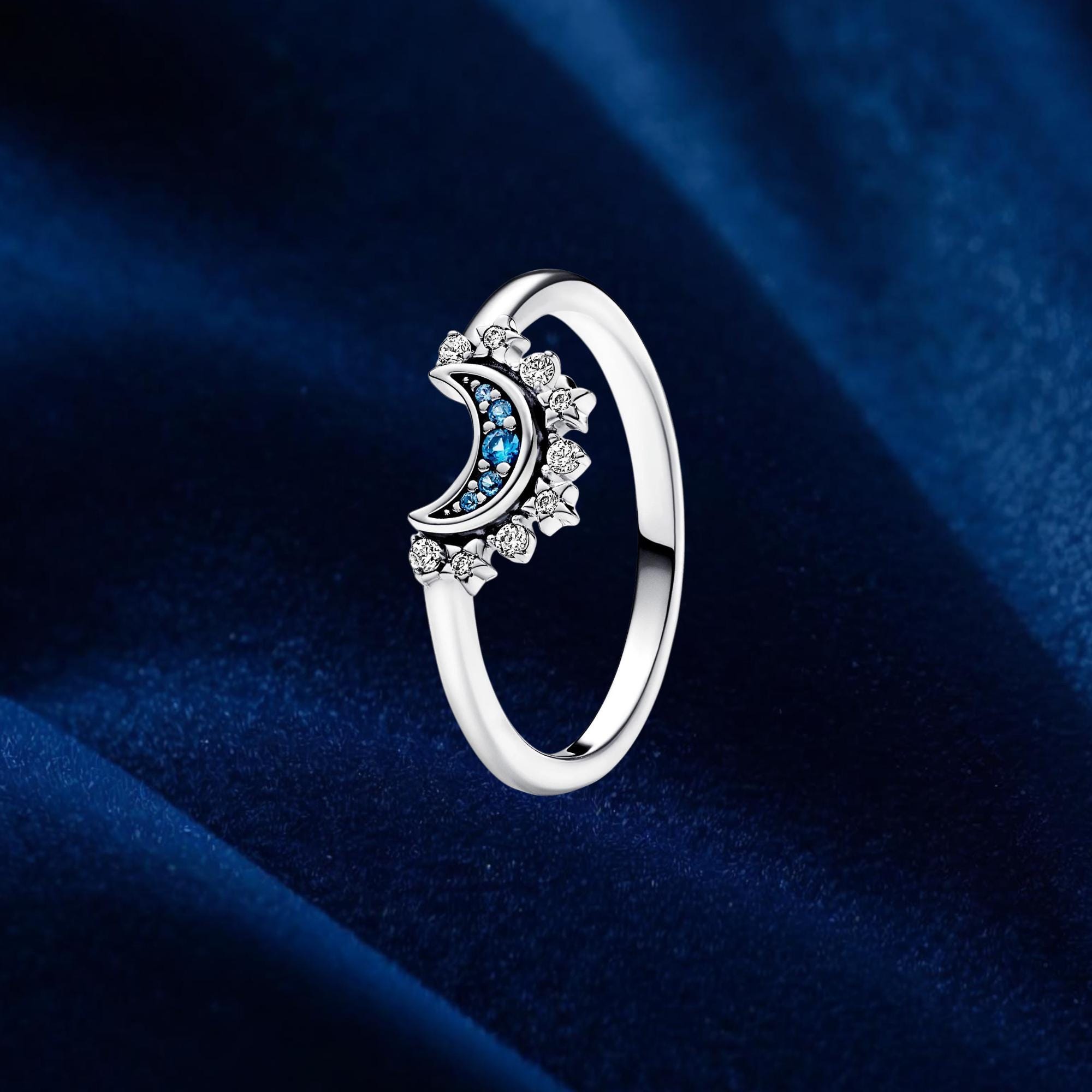 Sun and moon ring pandora - Etsy 日本