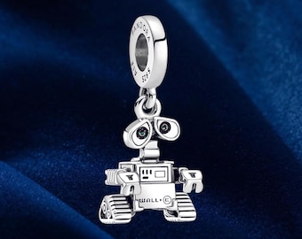 Pixar Wall-E Sterling Silver Charm Bracelet Pendant, Women's Jewelry